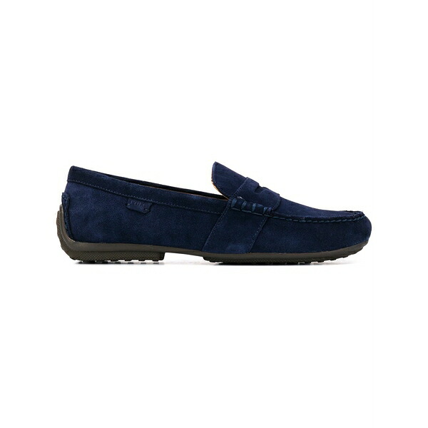 ラルフローレン メンズ スリッポン・ローファー シューズ Reynold driver shoes Blue