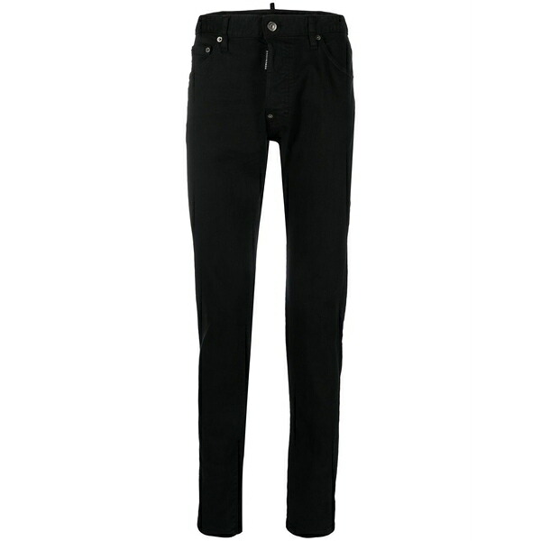 ディースクエアード メンズ ジーンズズボン下 ボトムス Black bull cool guy skinny jeans Black