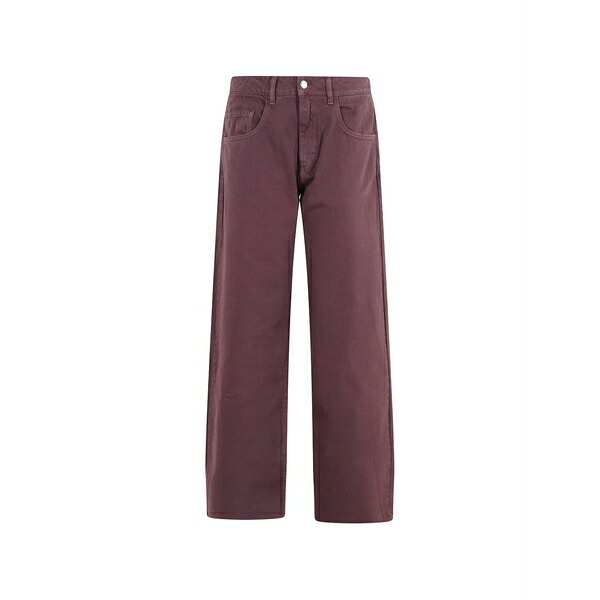 アイコン ジーンズ レディース ジーンズズボン下 ボトムス Bea five-pocket jeans Purple