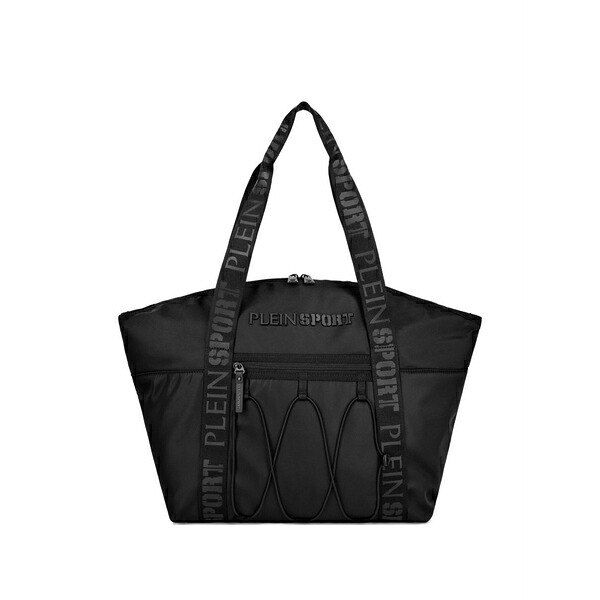 飾り気の無い運動競技 メンズ トートバッグ 御徒面子 Sport tote bag Black