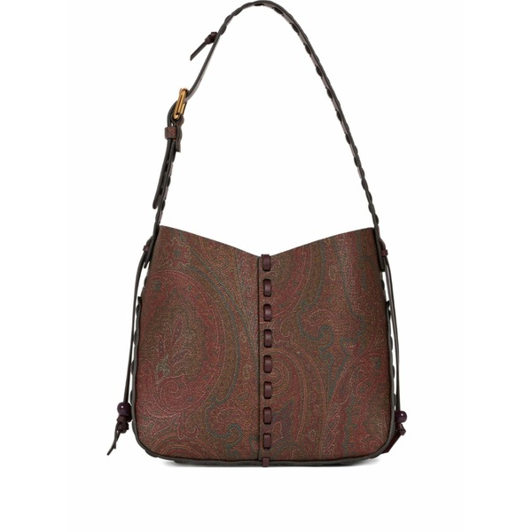エトロ レディース ショルダーバッグ 御徒面子 Volcano shoulder bag Brown