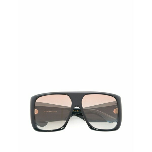 ヴィクトリア ベッカム レディース 黒眼鏡＆アイウェア 添え物 Oversized square-frame sunglasses Blue