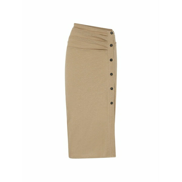 ジ アティコ レディース スコート ボトムス Button-detail skirt Neutrals