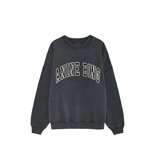 アニービン レディース 編み物\u0026プルオーバー アウター Miles sweatshirt Black