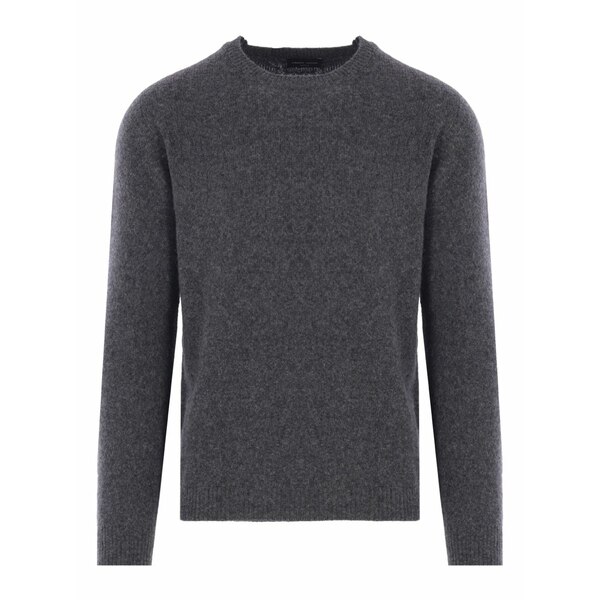 ロベルトコリーナ メンズ 編み物\u0026スウェーター アウター Crew-neck sweater Grey