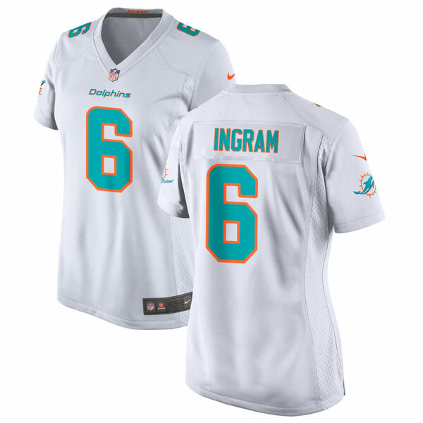 Miami Dolphins Nike Alternate Custom Game Jersey - Aqua