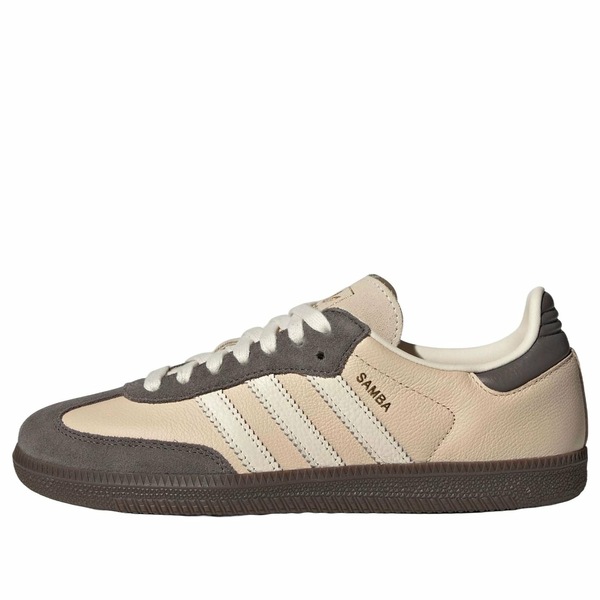 adidas アディダス レディース スニーカー  【(WMNS) adidas Samba OG Crystal Sand Charcoal JI4210】  サイズ US_6.5(23.5cm)