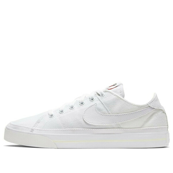 Nike ナイキ レディース スニーカー  【(WMNS) Nike Court Legacy Canvas \u0027Triple White\u0027 CZ0294-100】  大きさ US_W_12