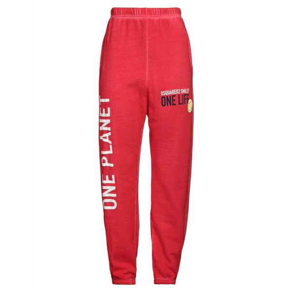 【送料無料】 ディースクエアード レディース カジュアルパンツ ボトムス Pants Red