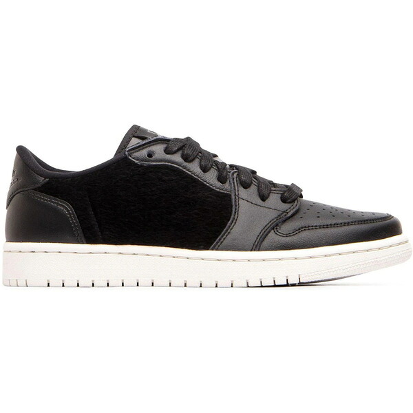 Jordan ジョーダン レディース スニーカー 【Jordan 1 Retro Low NS Black Pony Hair (Women's)】 サイズ US_8(25.0cm) Black/Black-Sail｜asty