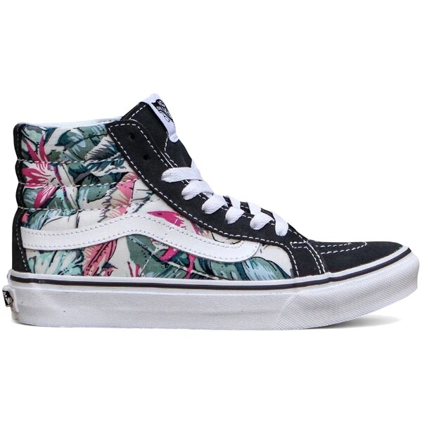 Vans バンズ レディース スニーカー  【Vans Sk8-Hi Slim Tropical Mesh Metallic Multi True White (Women)】  サイズ US_5(22.0cm) Multi/True White