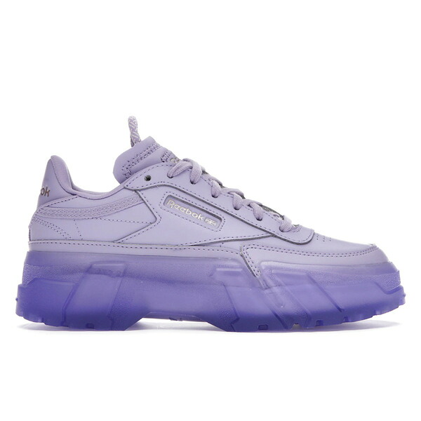 Reebok リーボック レディース スニーカー  【Reebok Club C Cardi B Crisp Purple (Women\u0027s)】  大いさ US_5.5(22.5珊) Crisp Purple/Crisp Purple/Crisp Purple スニーカー-靴-レディース靴