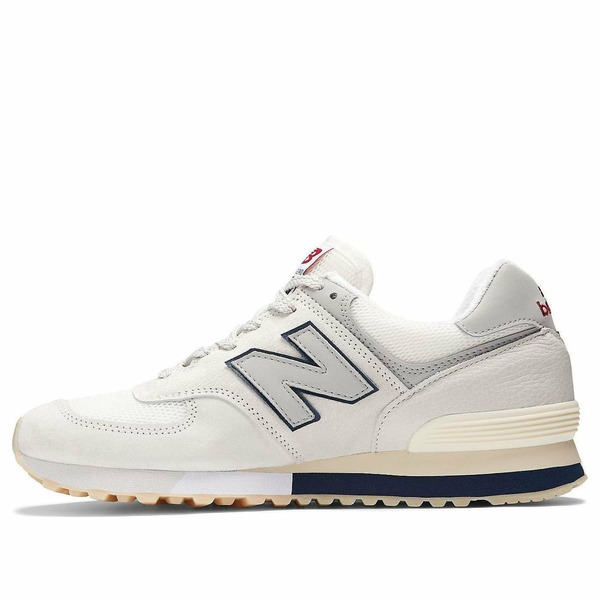 New Balance ニューバランス メンズ スニーカー 【New Balance 576 Vintage Sport Shoes 'White Grey' OU576VSW】 サイズ US_10.5(28.5cm)|asty