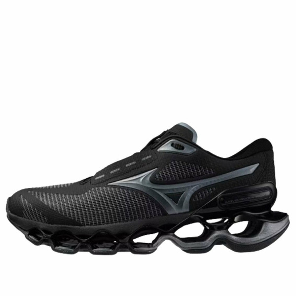 Mizuno ミズノ メンズ スニーカー  【Mizuno Wave Prophecy 15 \u0027Black Gray\u0027 J1GC265131】  大きさ US_5.5(23.5糎)