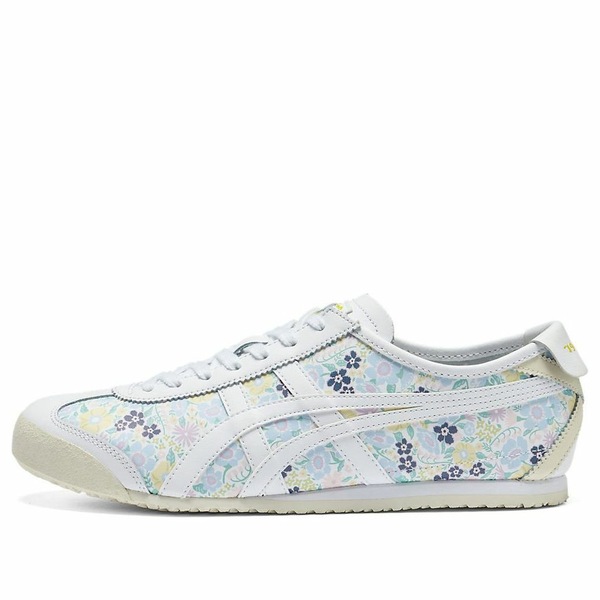 Onitsuka Tiger オニツカタイガー メンズ スニーカー  【Onitsuka Tiger Mexico 66 \u0027White Floral\u0027 1183C152-100】  大きさ US_6.5(24.5糎)