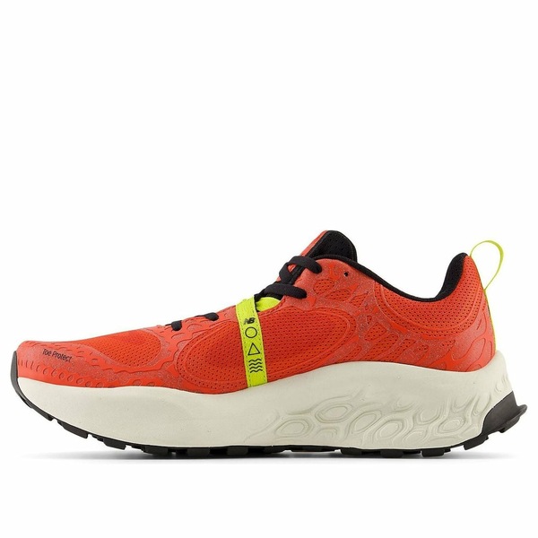 New Balance ニュー平衡にする メンズ スニーカー  【New Balance Fresh Foam X Hierro v8 Shoes \u0027Orange Black\u0027 MTHIERR8】  大きさ US_12(30.0糎)