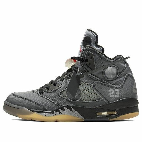Jordan ジョーダン メンズ スニーカー  【Air Jordan 5 x Off-White Retro SP \u0027Muslin\u0027 CT8480-001】  大いさ US_8(26.0糎)