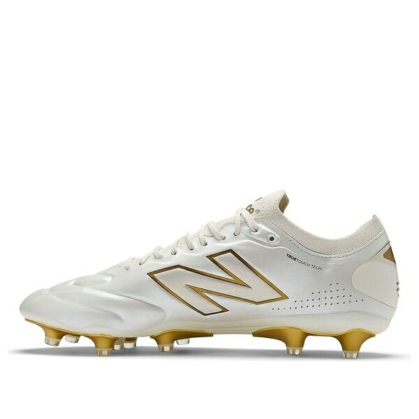New Balance ニューバランス メンズ スニーカー 【New Balance 442 Elite Knit FG V3 First Edition 'Sea Salt Gold Metallic' U41FM9EJ】 サイズ US_6.5(24.5cm)｜asty