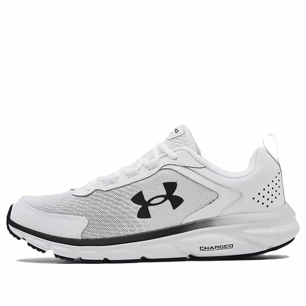 Under Armour アンダーアーマー メンズ スニーカー  【Under Armour Charged Assert 9 \u0027White Black\u0027 3024590-108】  大いさ US_10(28.0珊) スニーカー-靴