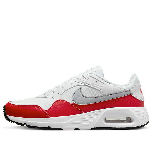 Nike ナイキ メンズ スニーカー  【Nike Air Max SC \u0027White University Red\u0027 CW4555-107】  大いさ US_10.5(28.5糎) スニーカー-靴