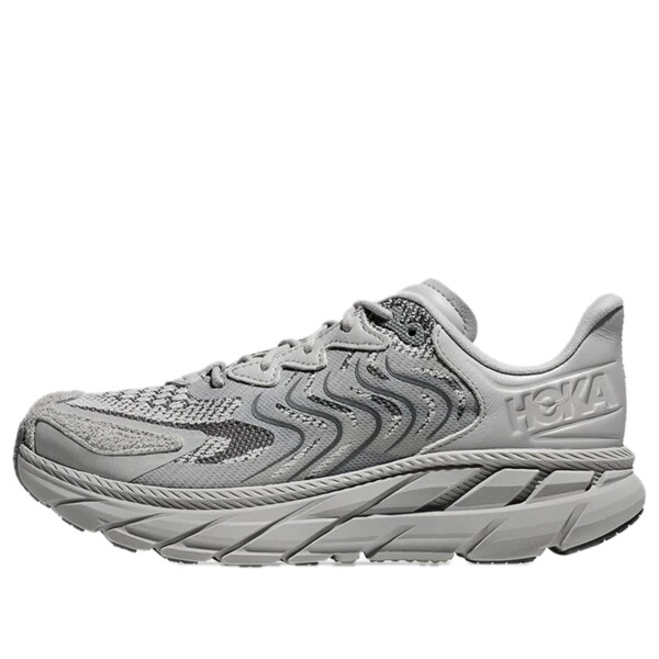 HOKA ONE ONE ホカオネオネ メンズ スニーカー 【HOKA ONE ONE Clifton LS 'Galactic Grey' 1141550-STGL】 サイズ US_6(24.0cm)｜asty