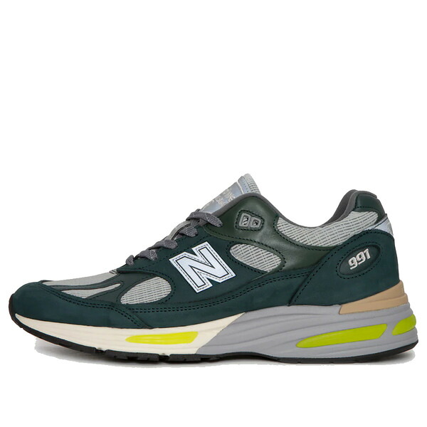 New Balance ニューバランス メンズ スニーカー  【New Balance x Patta Made in England 991v2 ea Moss U991PB2】  サイズ US_8.5(26.5cm)