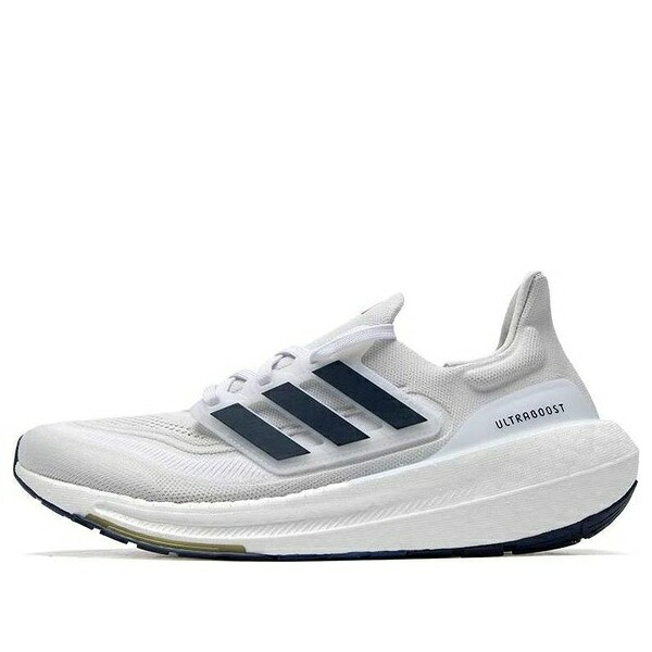 adidas アディダス メンズ スニーカー  【adidas Ultraboost Light \u0027White Dark Blue\u0027 ID3285】  大きさ US_8.5(26.5糎)
