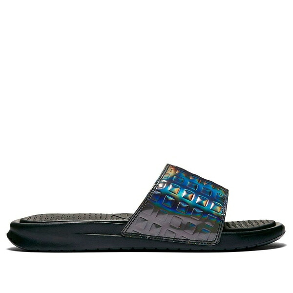 Nike ナイキ レディース スニーカー 【(WMNS) Nike Benassi Ultra Premium 'Just Do It' 818737-003】 サイズ US_6(23.0cm)｜asty
