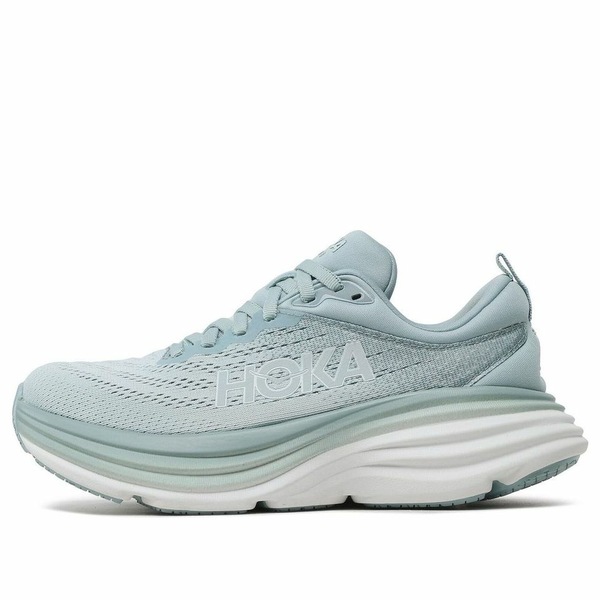 HOKA ONE ONE ホカオネオネ レディース スニーカー  【(WMNS) HOKA ONE ONE Bondi 8 \u0027Blue Ice Flow\u0027 1127952-CBIF】  大きさ US_9.5(26.5糎)