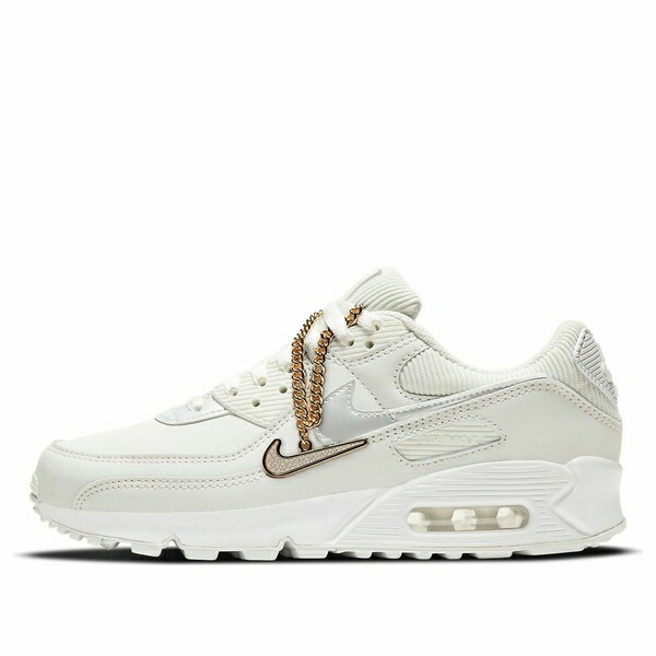Nike ナイキ レディース スニーカー  【(WMNS) Nike Air Max 90 \u0027Swoosh Chain\u0027 DC1161-100】  大きさ US_8.5(25.5糎)