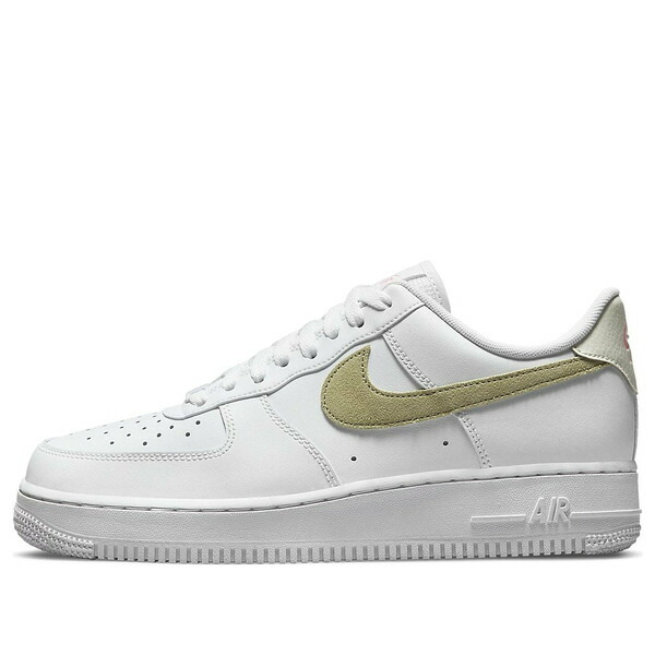 Nike ナイキ レディース スニーカー  【(WMNS) Nike Air Force 1 \u002707 \u0027White Olive Aura\u0027 DM2876-100】  大いさ US_7(24.0糎)