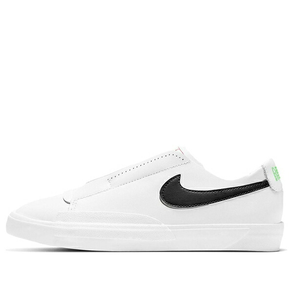 Nike ナイキ レディース スニーカー  【(WMNS) Nike Blazer Slip \u0027White Black\u0027 CJ1651-102】  大きさ US_5.5(22.5珊)