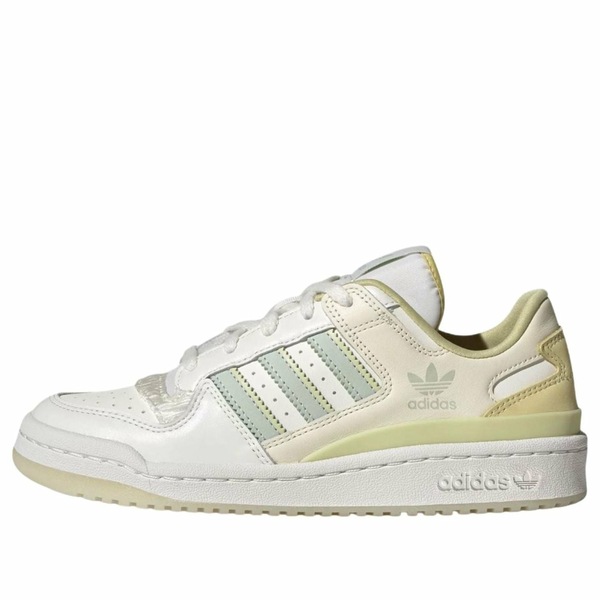 adidas アディダス レディース スニーカー  【(WMNS) adidas Forum Low CL \u0027Cloud White Green\u0027 JQ6704】  大きさ US_9(26.0糎)