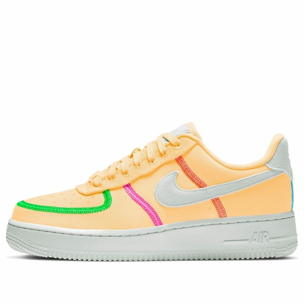 Nike ナイキ レディース スニーカー 【(WMNS) Nike Air Force 1 \'07 Low LX \'Stitched Canvas - Melon Tint\' CK6572-800】 サイズ US_5.5(22.5cm)|asty