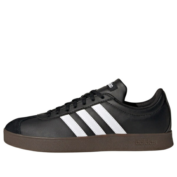 adidas アディダス レディース スニーカー  【(WMNS) adidas VL Court Base \u0027Black White\u0027 ID3715】  大きさ US_9.5(26.5珊)