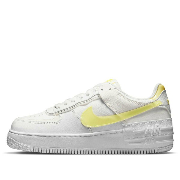 Nike ナイキ レディース スニーカー  【(WMNS) Nike Air Force 1 Shadow \u0027White Opti Yellow\u0027 DM3034-100】  大きさ US_6(23.0糎)