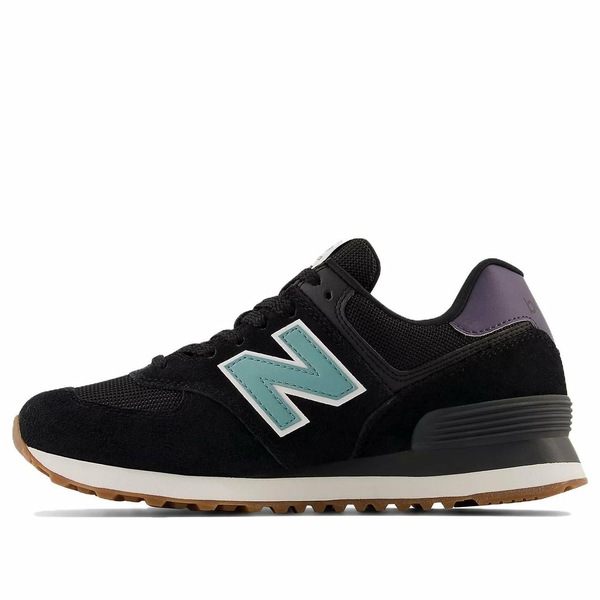 New Balance ニュー平衡にする レディース スニーカー  【(WMNS) New Balance 574 \u0027Black Green\u0027 WL574RA】  大きさ US_W_4