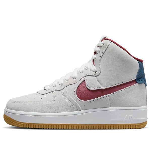 Nike ナイキ レディース スニーカー  【(WMNS) Nike Air Force 1 High Sculpt \u0027Grey Suede\u0027 DC3590-104】  大きさ US_9.5(26.5糎)