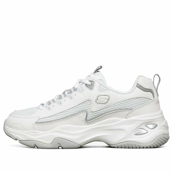 Skechers スケッチャーズ レディース スニーカー  【(WMNS) Skechers D\u0027lites 4.0 low Sneaker GS White 149491-WHT】  大きさ US_7(24.0珊)