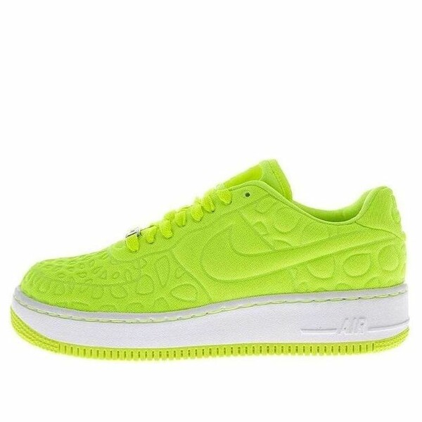 Nike ナイキ レディース スニーカー  【(WMNS) Nike Air Force 1 Upstep SE \u0027Volt\u0027 844877-700】  大きさ US_8(25.0糎)