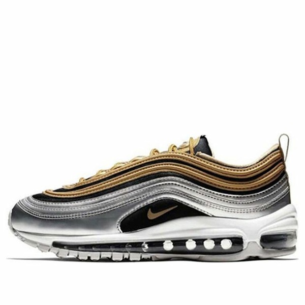 Nike ナイキ レディース スニーカー  【(WMNS) Nike Air Max 97 \u0027Metallic Gold Black\u0027 AQ4137-700】  大きさ US_9(26.0糎)