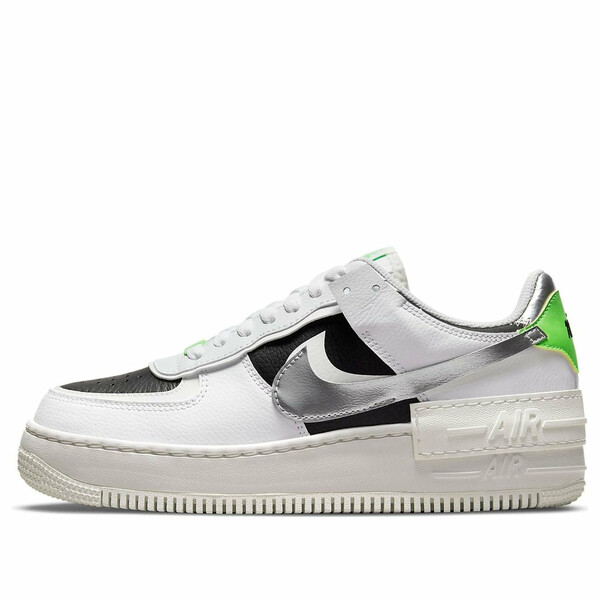 Nike ナイキ レディース スニーカー  【(WMNS) Nike Air Force 1 Shadow \u0027White Black Metallic Silver\u0027 DN8006-100】  大きさ US_9(26.0糎)