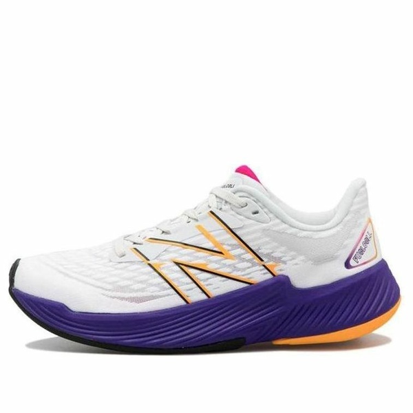 New Balance ニュー平衡にする レディース スニーカー  【(WMNS) New Balance FuelCell Prism v2 Low-Top White/Purple WFCPZLV2】  大きさ US_8.5(25.5珊)