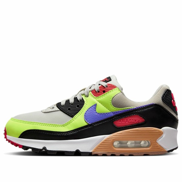 Nike ナイキ レディース スニーカー  【(WMNS) Nike Air Max 90 \u0027Volt Light Bone Ultramarine\u0027 DH8010-003】  大いさ US_7.5(24.5糎)