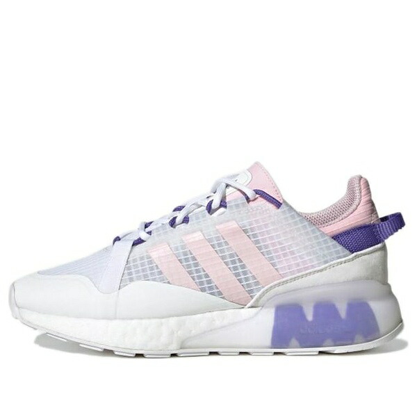 adidas アディダス レディース スニーカー 【(WMNS) adidas ZX 2K Boost Pure 'White Clear Pink Purple' GZ7874】 サイズ US_9(26.0cm)｜asty
