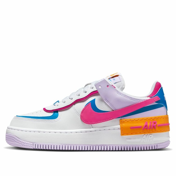 Nike ナイキ レディース スニーカー  【(WMNS) Nike Air Force 1 Shadow \u0027White Photo Blue Lilac Bloom Pink\u0027 HF5064-100】  大きさ US_9.5(26.5糎)