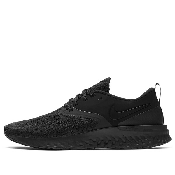 Nike ナイキ レディース スニーカー 【(WMNS) Nike Odyssey React Flyknit 2 'Triple Black' AH1016-001】 サイズ US_5.5(22.5cm)｜asty