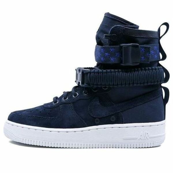 Nike ナイキ レディース スニーカー 【(WMNS) Nike SF Air Force 1 High 'Midnight Navy' 857872-401】 サイズ US_6(23.0cm)｜asty