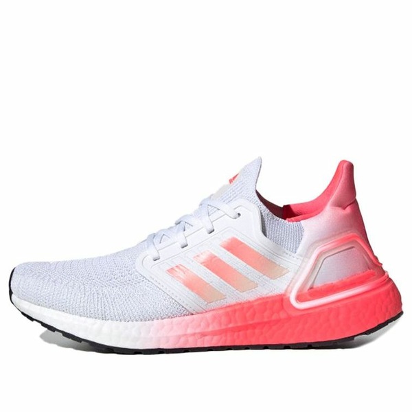 adidas アディダス レディース スニーカー  【(WMNS) adidas Ultraboost 20 \u0027White Signal Pink\u0027 EG5201】  大きさ US_W_10