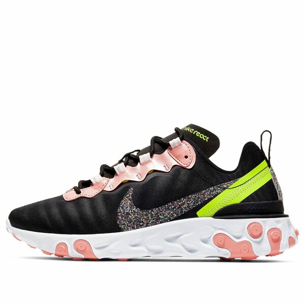 Nike ナイキ レディース スニーカー  【(WMNS) Nike React Element 55 Premium \u0027Black Coral Stardust\u0027 CD6964-002】  大きさ US_W_12